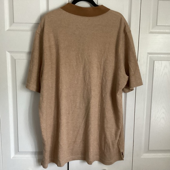 Lands' End Polo Shirt Mens 2XL XXL Pima Cotton Classic Casual Made in Peru Golf - Picture 3 of 12